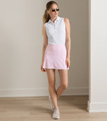 Peter Millar Women's Sally Playful Petals Print Skort - Pearl Pink