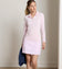 Peter Millar Women's Keswick Long-Sleeve Golf Polo - Pearl Pink