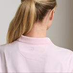 Peter Millar Women's Keswick Long-Sleeve Golf Polo - Pearl Pink