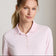 Peter Millar Women's Keswick Long-Sleeve Golf Polo - Pearl Pink