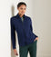 Peter Millar Women's Lumi-Knit Performance Full Zip - Nav