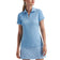 Peter Millar Women's Whitworth Sport Mesh Golf Shirt - Cottage Blue/White