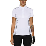 J.Lindeberg Women's Leyla Golf Polo Shirt - White