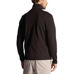 Lyle & Scott Tech 1/4 Zip Midlayer - Jet Black