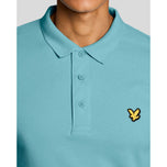 Lyle & Scott Core Golf Polo Shirt - Aquamarine