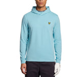 Lyle & Scott Core Midlayer Golf Hoodie - Aquamarine