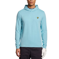 Lyle & Scott Core Midlayer Golf Hoodie - Aquamarine