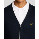 Lyle & Scott Golf Light Weight Cardigan - Dark Navy