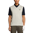 Lyle &amp; Scott Golf V Neck Light Weight Vest - Cloud