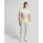 Lyle & Scott Gradient Golf Polo Shirt - White
