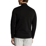 Lyle & Scott Hybrid Quilted Full Zip Golf Jacket - Jet Black