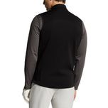 Lyle & Scott Hybrid Quilted Full Zip Golf Vest - Jet Black