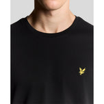 Lyle & Scott Plain Golf T-Shirt - Jet Black