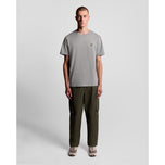 Lyle & Scott Plain Golf T-Shirt - Light Grey Marl