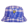 Lyle & Scott Tartan Bucket Golf Hat - Now Blue