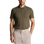 Lyle & Scott Tonal Tech Golf Polo Shirt - Cactus Green