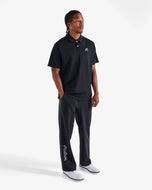 Malbon Fairway Golf Polo Shirt - Black