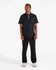 Malbon Block Placket Golf Polo Shirt - Black