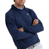 Peter Millar Pine Performance Hoodie - Navy