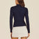 Malbon Women's Rally Mockneck - Blueberry