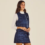 Malbon Women's Maya Quilted Vest - Blueberry