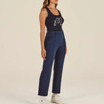 Malbon Women's Monica Pant - Blueberry