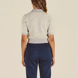Malbon Women's Mikayla Sashiko Polo - Ivory