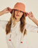 Malbon Women's Dena Bucket Hat - Coral Haze