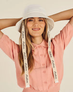 Malbon Women's Dena Bucket Hat - Vanilla