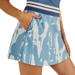 Malbon Women's Lily Ink Wash Skirt - Blue Shadow