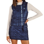 Malbon Women's Maya Quilted Vest - Blueberry