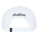 Malbon M Snapback Cap - White