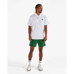 Malbon Performance Mesh Golf Polo Shirt - White