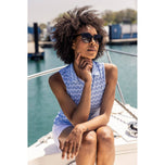 Golftini Women's Cool Girl Sleeveless Golf Polo Shirt - Nauti & Nice