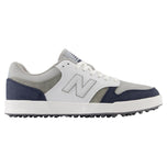 New Balance 480 Spikeless Wide (2E) Golf Shoes - White/Navy