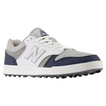 New Balance 480 Spikeless Wide (2E) Golf Shoes - White/Navy