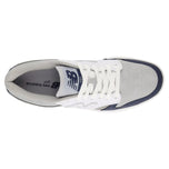 New Balance 480 Spikeless Wide (2E) Golf Shoes - White/Navy