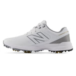 New Balance Brighton v2 Wide (EE) Golf Shoes - White/Grey