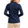 Nivo Women's Leda Long Sleeve Mock Neck Golf Shirt - Navy