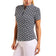 Nivo Women's Lynda Mock Neck Golf Shirt - Navy/White