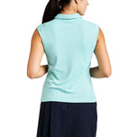 Nivo Women's Nikki II Sleeveless Golf Polo Shirt - Aruba Blue