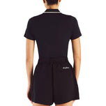 Malbon Women's Paloma Golf Polo Shirt - Black