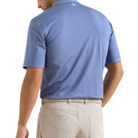 Peter Millar Bolt Performance Jersey Golf Polo Shirt - Sport Navy
