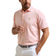 Peter Millar Jubilee Performance Jersey Stripe Golf Polo Shirt - Summer Apricot