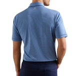 Peter Millar Men's Jubilee Performance Golf Polo - Bali Blue/Estate Blue