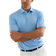 Peter Millar Solid Performance Jersey Golf Polo Shirt - Cottage Blue