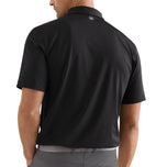 Peter Millar Solid Performance Jersey Golf Polo Shirt - Black