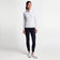 Peter Millar Women's Lightweight Crown Sun Golf Shirt - White
