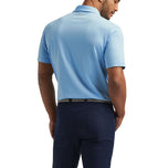 Peter Millar Performance Stretch Jersey Golf Shirt - Cottage Blue
