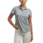 Peter Millar Women's Jubilee Performance Stretch Jersey Golf Shirt - Navy/White